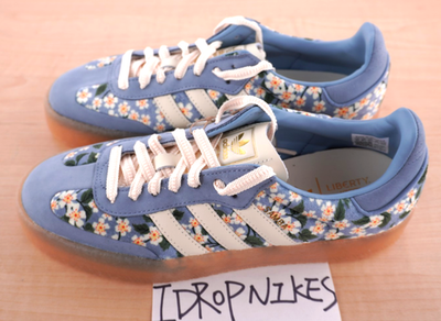 adidas Sambae x Liberty London Tactile Blue Floral Women's Shoes