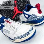 Air Jordan US 12 Men's Sail White/Blue/Red Nike Retro Spizike Low IM2176-133 NIB