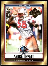 Andre Tippett 2008 Topps Chrome #HOF-AT Patriots Insert ? SEE SCAN! FREE SHIP