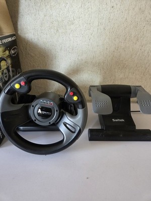 Saitek R440 Force PC Racing Wheel & Pedals - Lenkrad mit Pedalen
