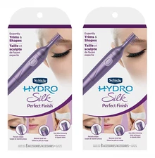 Schick Hydro Silk Perfect Finish Trimmer 8-in-1 Grooming Kit (2 Pack)