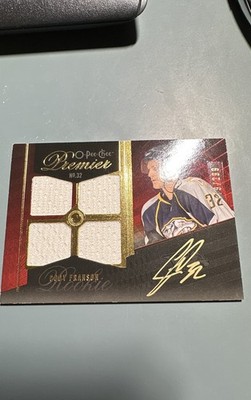 2009-10 O-Pee-Chee Premier - Autographed Quad Rookie Memorabilia Cody Franson...