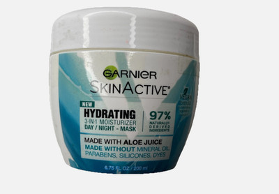 Garnier SkinActive 3-in-1 Face Moisturizer Mask with Aloe For Dry Skin 6.75 oz