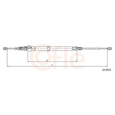 2x Handbremsseil hinten für Seat Cordoba 6L2 Ibiza 3 6L1 | 24152639