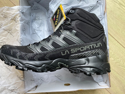 La Sportiva Ultra Raptor II Mid GTX Men's 11.5 EU 45 Black Clay NEW IN BOX