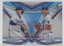 2021 Bowman Draft Franchise Futures Refractor Frank Mozzicato Ben Kudrna 1j7t