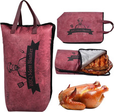 IIFONII BBQ Blanket for Resting Meat, Meat Resting Bag for Smoking, Reusable BBQ