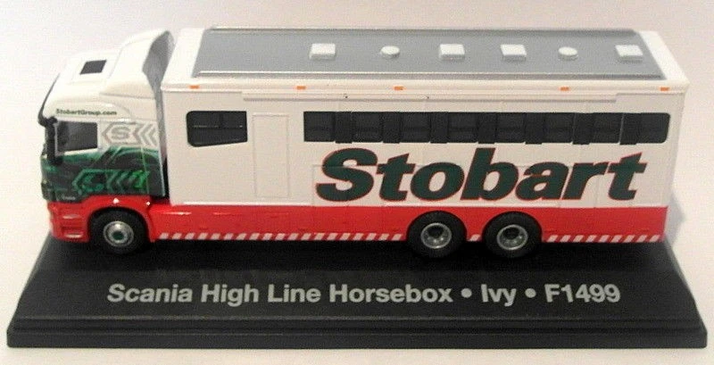 Atlas 1/76 Scale Model Truck 4 649 108 - Scania High Line Horsebox - Stobart - Image 3 of 3