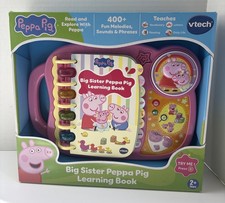 VTech Big Sister Peppa Pig Learning Book Kids...
