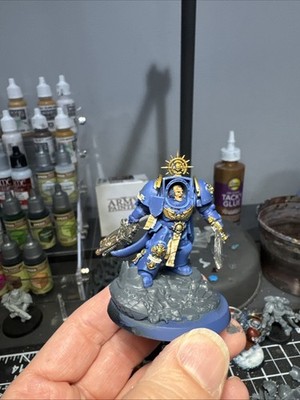 Warhammer 40K Space Marine Terminator Captain - Combi Plasma - Ultramarines