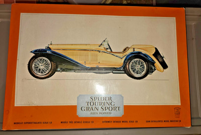 1/8 1932 Pocher Alfa Romeo Spider Touring Gran Sport - READ