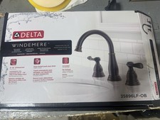 Delta Windemere Bathroom Faucet Two Handle Oil Rubbed Bronze, 35896LF-OB