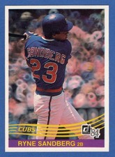 1984 Donruss - Ryne Sandberg #311 Chicago Cubs NM or better FREE SHIP!