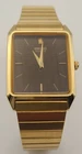 [NOS] Vintage Seiko 5Y00-5000 Gold Tone Rectangle Tank Quartz Men's Watch