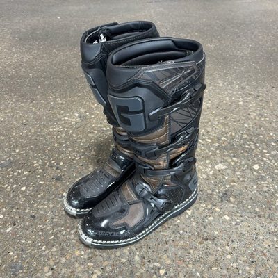 #ad Gaerne Fastback Endurance Enduro Boots Black amp; Brown Size 10 Made in Italy $299.99