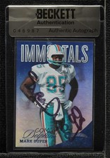 BAS 2012 Certified Immortals Mirror Blue Mark Duper Seal of Authenticity 3c7