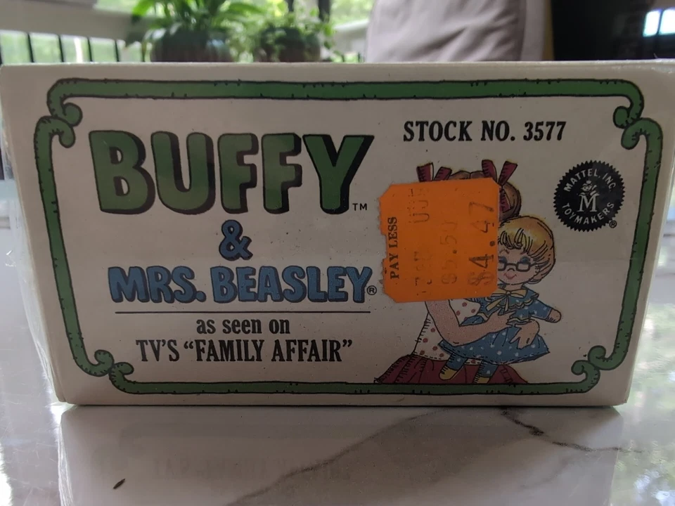 Muñecas Mattel 1967 Buffy & Mrs. Beasley vintage, nuevas en caja - hermoso estado Foto 4 de 4
