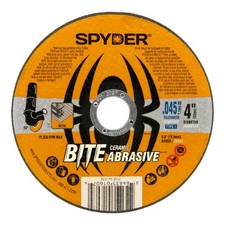 Spyder 4-Inch Bonded Ceramic Abrasive Cut-Off Wheel (10-Pack), 21102-CASE-10