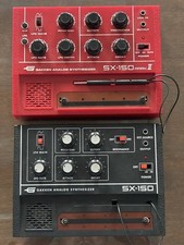 2 GAKKEN analog synthesizer SX-150 mk1 & mk2