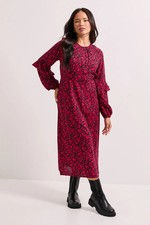Dorothy Perkins Pink Midi Dress Womens Daywear Dresses