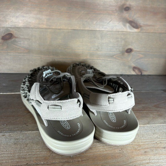 scarpe keen uneek uomo taglia 12 beige sandali sportivi da passeggio escursionismo