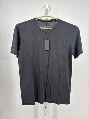 New Rag & Bone Core Short Sleeve Tee Mens Black Cotton S/S $98