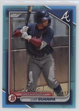 2024 Bowman Prospects Sky Blue Border 124/499 Luis Guanipa #BP-118 1l1a