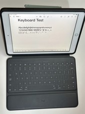 Apple iPad 7th Gen 10.2" 32GB Silver WiFi Cellular with Logitech Rugged Keyboard