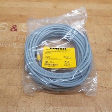 Turck RK 4.5T-10/S90 Cordset, 5 Pin Female To Bare Wire, 10 Meters, U5238-10