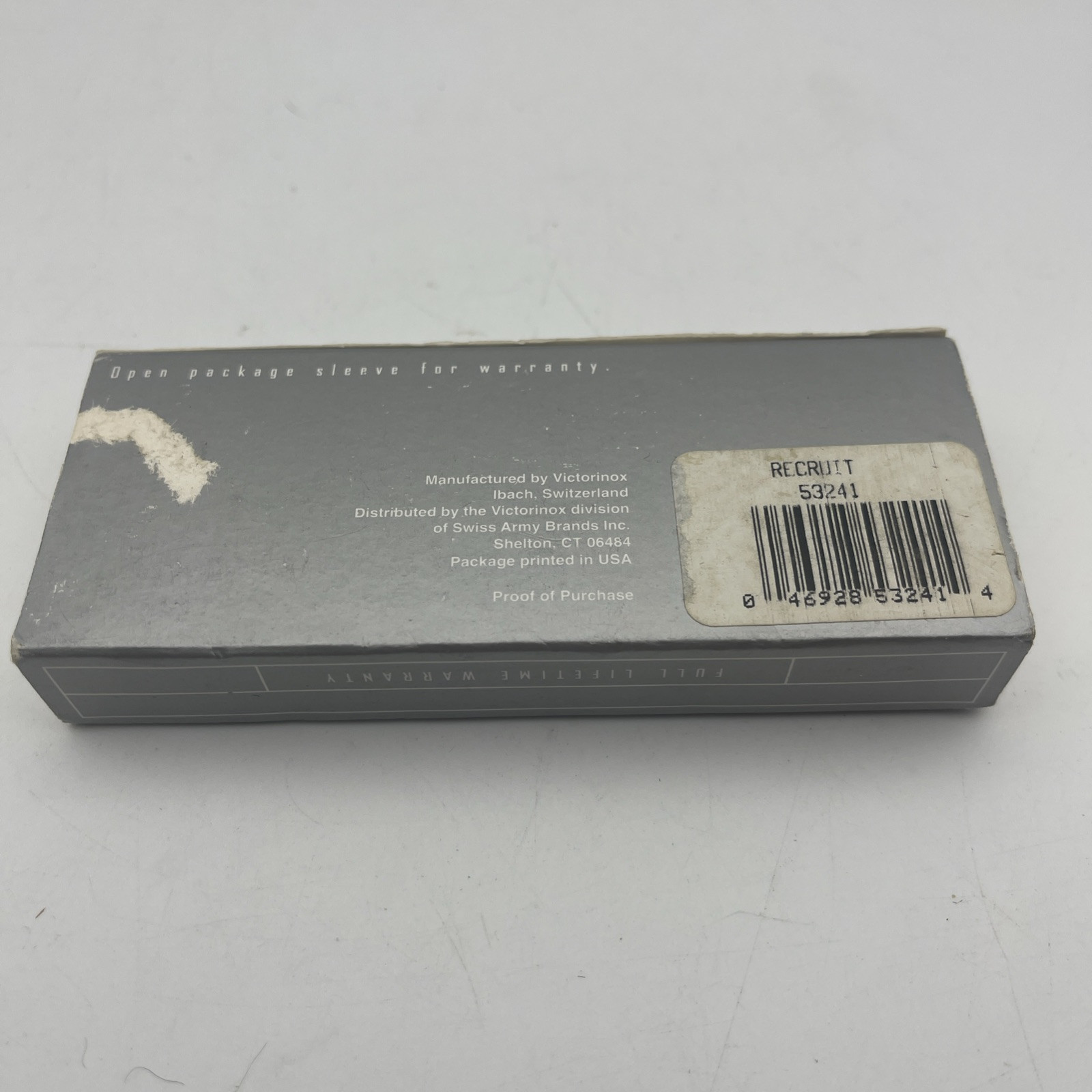 Vintage Victorinox Recruit Swiss Army 4 tool Knife-53240