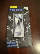 Waterproof Phone Case for Samsung Galaxy S22 Ultra Black/Clear