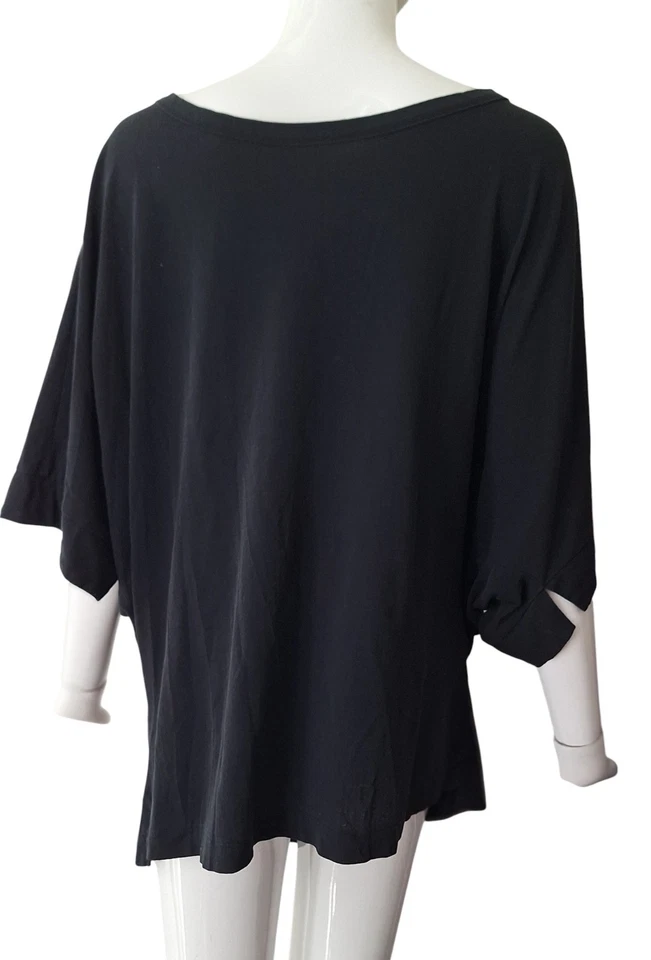 Camisa Top Yohji Yamamoto Noir Unisex Talla 2 (Talla Japón) Hecha en Japón Foto 4 de 4