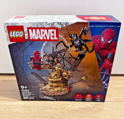 LEGO 76334 MARVEL Epic Battle Spider man 201 pcs for ages 9+ New