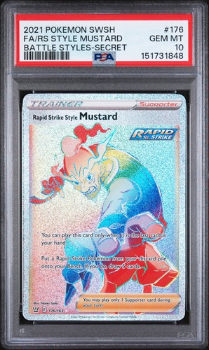 Rapid Strike Style Mustard graded PSA 10 for sale on eBay