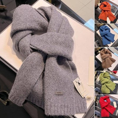 Damen Winterschal Wollschal Strickschal Weiche Warm Kaschmir Schal Herbst Winter
