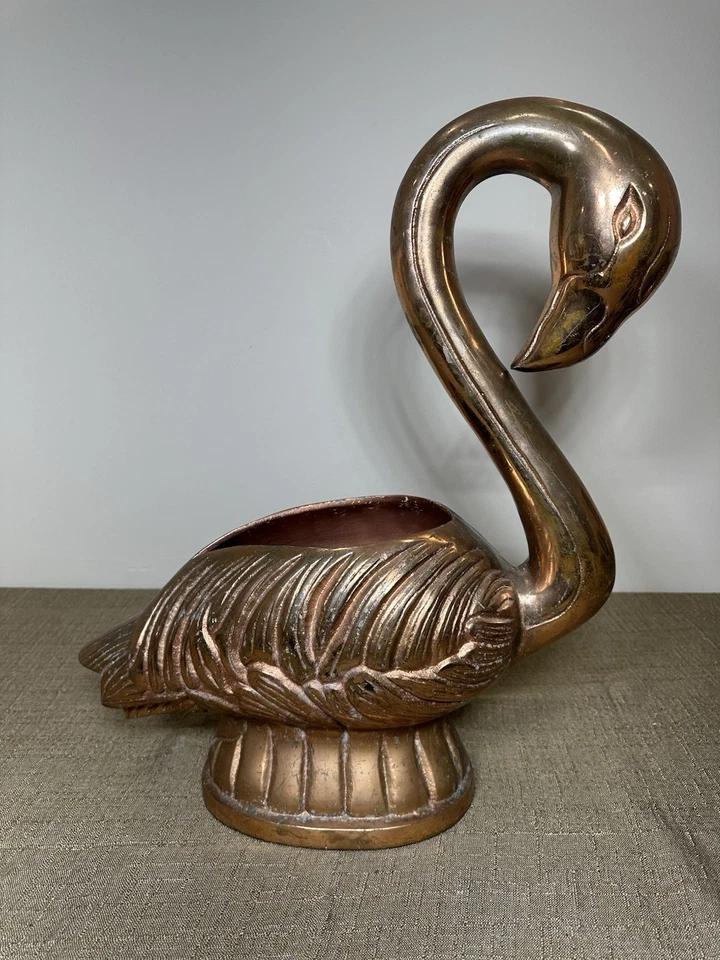 Absolut Elyx Cobre Flamenco Punzón Cubo de Hielo Enfriador de Vino Raro 20.5" Foto 3 de 4