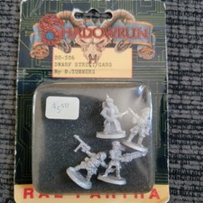 FASA/Ral Partha SHADOWRUN METAL MINIS NUEVO EN CAJA 1991 -LOTE- 4 AMPOLLAS, ver descripción