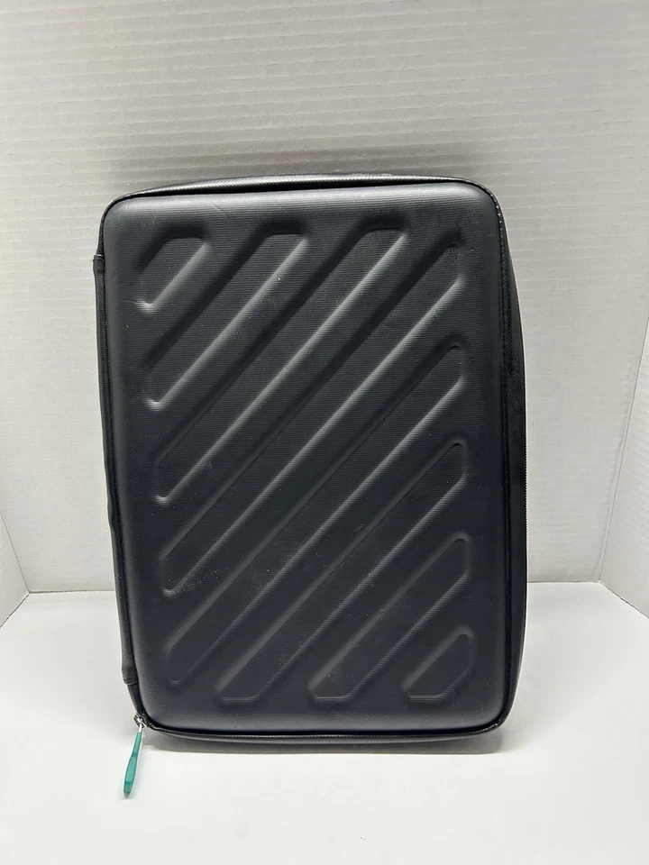 Capa protetora rígida Thule preta 14x10" laptop tablet iPad viagem zíper - Imagem 2 de 3