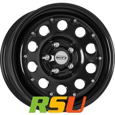 4x Dotz Modular Beadlock black 17Z (ohne Nabenbecher) 7x17" ET35 LK5 120 ML 6...