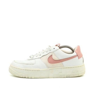 Nike Damen Air Force 1 Low Pixel Freizeitschuh EU 42 Weiß/Rosa CK6649-103