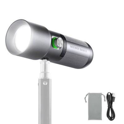 NEEWER RGB Photography Flashlight 4Color 20Gobo 7500mAh 10W LED Video Spotlight