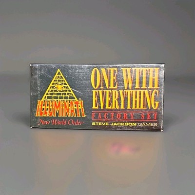 Steve Jackson Games INWO One With Everything Factory Set 450 Cards Sealed Box