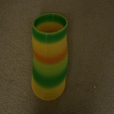 Slinky the Original Walking Spring Toy, Plastic Rainbow Giant Slinky