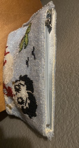 Blue Betty Boop Hand Beaded Bag Purse 2000 King Features Syndicate. - Picture 8 of 18