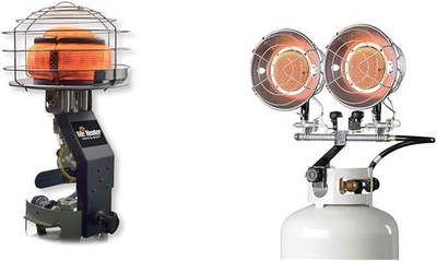 #ad Original 540 Degree 45000 BTU Tank Top Radiant Propane Heater $87.99