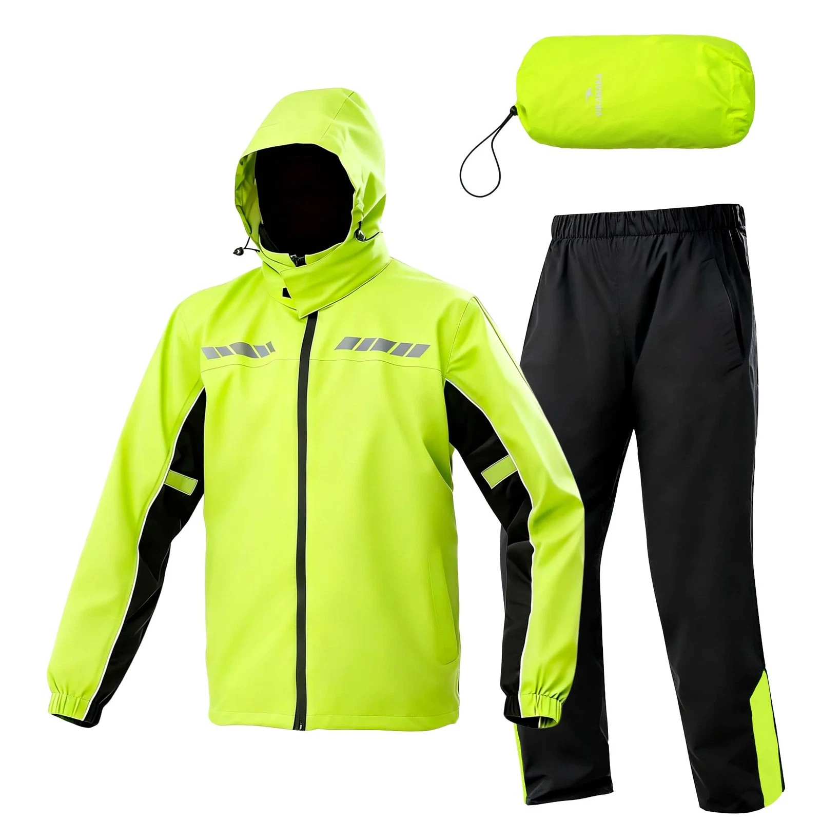 Waterproof Rain Suit for Men and Women - Jacket and Pants for Outdoor Activities