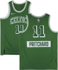 Payton Pritchard Boston Celtics Signed Nike 2021 City Edition Swingman Jersey