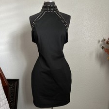 Black Sequence Dress Size M