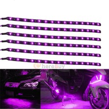 18x Led Strip Light 12v Flexible Waterproof Underglow Lights For Car Motorcycles 18x Led Strip Light 12v Flexible Waterproof Underglow Lights For Car Motorcycles