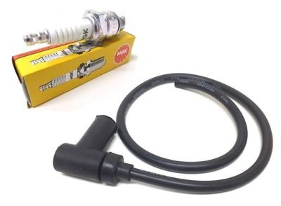 NGK BR7HS SET Zündkerze Stecker Kabel für Peugeot Speedfight 1 2 3 4 Beta RR 50